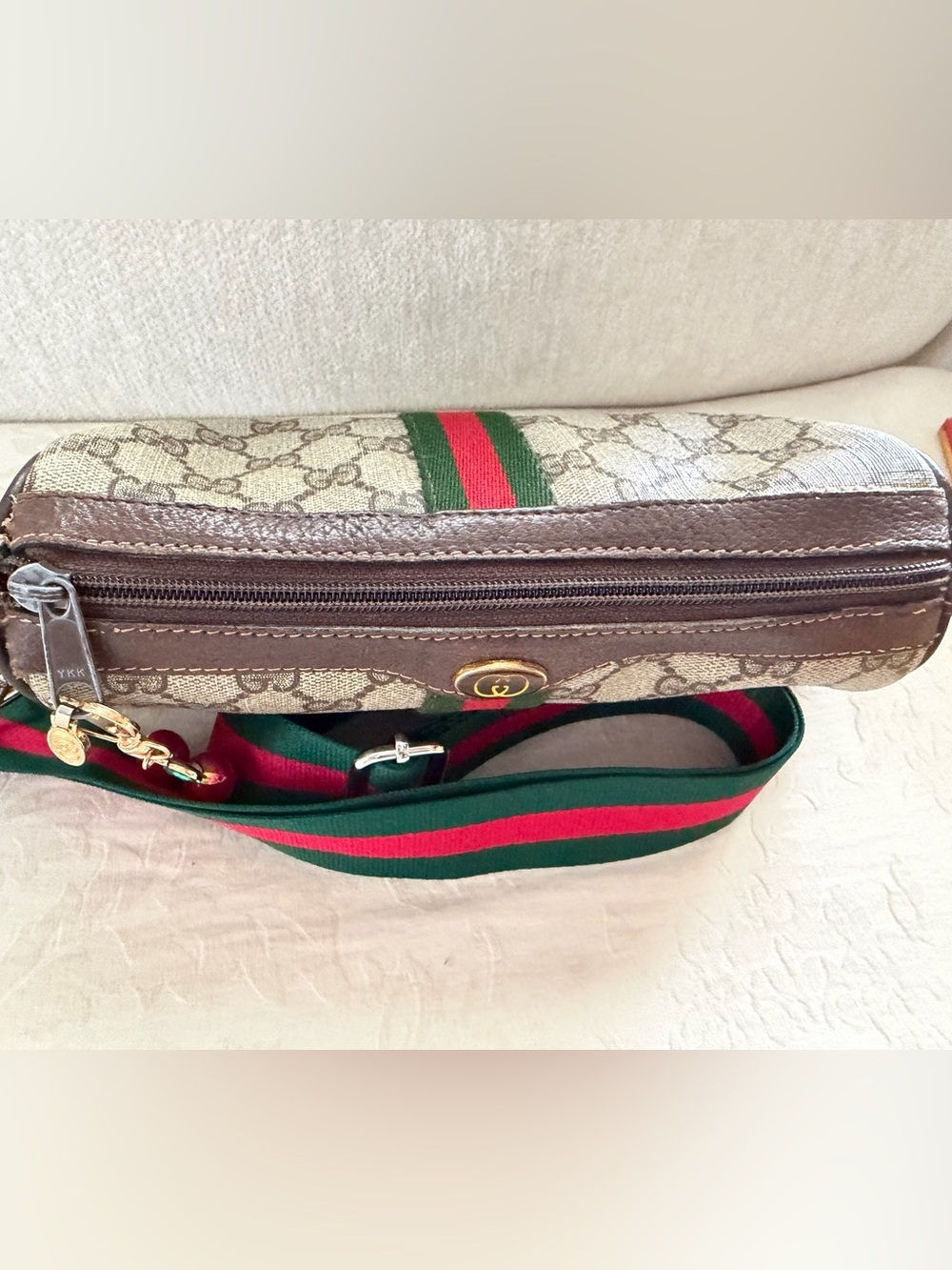 Classic Gucci Ophidia GG Supreme Mini Duffle Bag - Picture 5 of 13